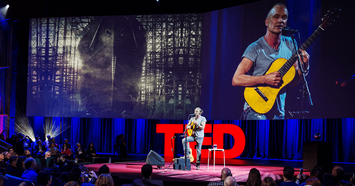 Sting on Ted Talks